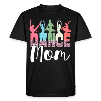 Dance Mama Ballet Dancing Ballerina - Men's Premium Organic T-Shirt - black - Front - Nico (187cm)