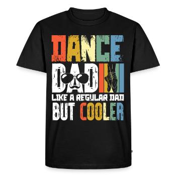 Danse Papa comme un Ballet du Père Normal - T-shirt Premium bio Homme - noir - Devant - Nico (187cm)