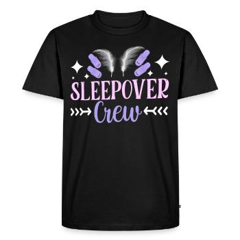 Nuit en équipe Nuitée Fête de nuit - T-shirt Premium bio Homme - noir - Devant - Nico (187cm)