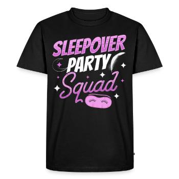 Overnight Party Troupe Sweet Overnight Stay Team - Men's Premium Organic T-Shirt - black - Front - Nico (187cm)