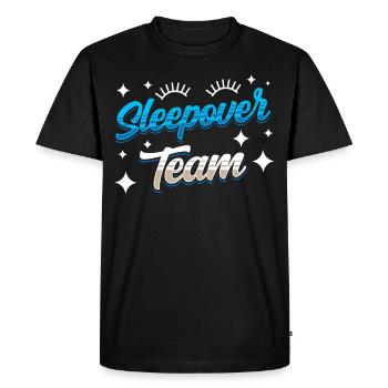 Nuit en équipe Party Nuitée - T-shirt Premium bio Homme - noir - Devant - Nico (187cm)