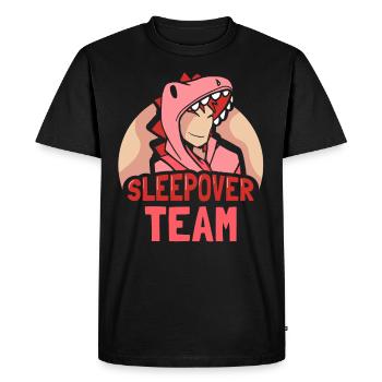 Équipe de nuitée Nuitée Douce Nuitée - T-shirt Premium bio Homme - noir - Devant - Nico (187cm)