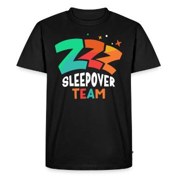 Nuitée Équipe Nuitée Sweet - T-shirt Premium bio Homme - noir - Devant - Nico (187cm)