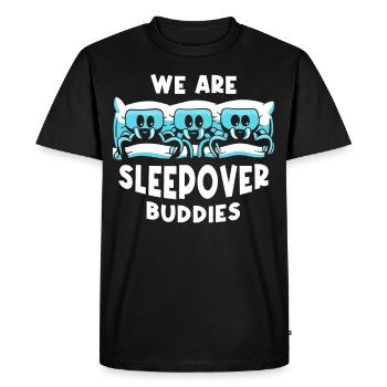 We Are Overnight Buddy Overnight Party - Men's Premium Organic T-Shirt - black - Front - Nico (187cm)