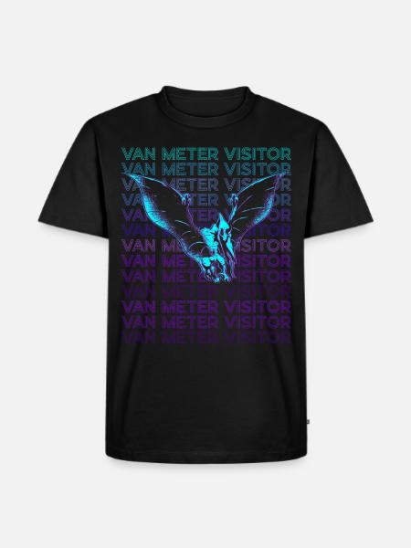 Van Meter Visiteur Cryptozoologie Rétro - T-shirt Premium bio Homme - noir