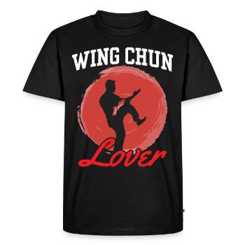 Wing Chun Lover Martial Arts Trainer Martial Arts - Men's Premium Organic T-Shirt - black - Front - Nico (187cm)