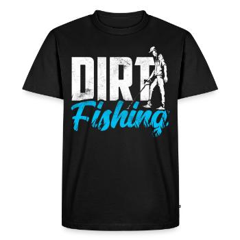 Pêche à la saleté Détection des métaux Détection des métaux - T-shirt Premium bio Homme - noir - Devant - Nico (187cm)