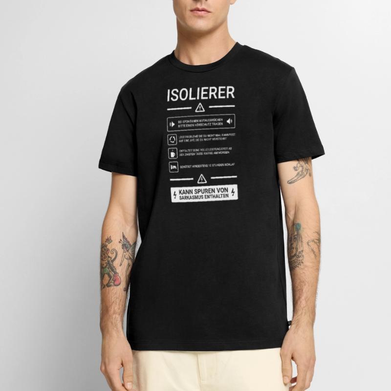 Isolierer I Isolierfacharbeiter oder Männer Premium Bio T-Shirt