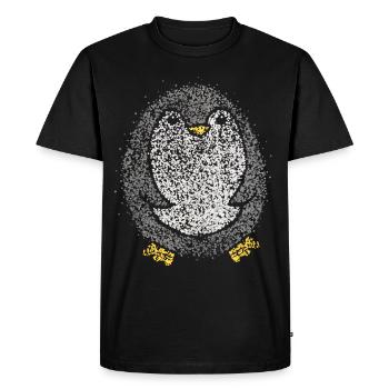 Penguin Penguin Lover Zoo Penguin Fan Gift - Men's Premium Organic T-Shirt - black - Front - Nico (187cm)