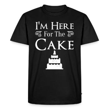 Wedding Wedding Party Wedding Cake - Men's Premium Organic T-Shirt - black - Front - Nico (187cm)