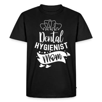 Hygiéniste dentaire Mama Hygiéniste dentaire Dentiste - T-shirt Premium bio Homme - noir - Devant - Nico (187cm)