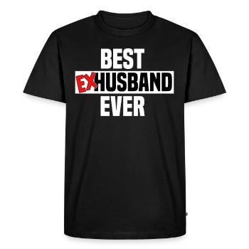 Divorce Separation Marriage Ex Divorce Party - Men's Premium Organic T-Shirt - black - Front - Nico (187cm)