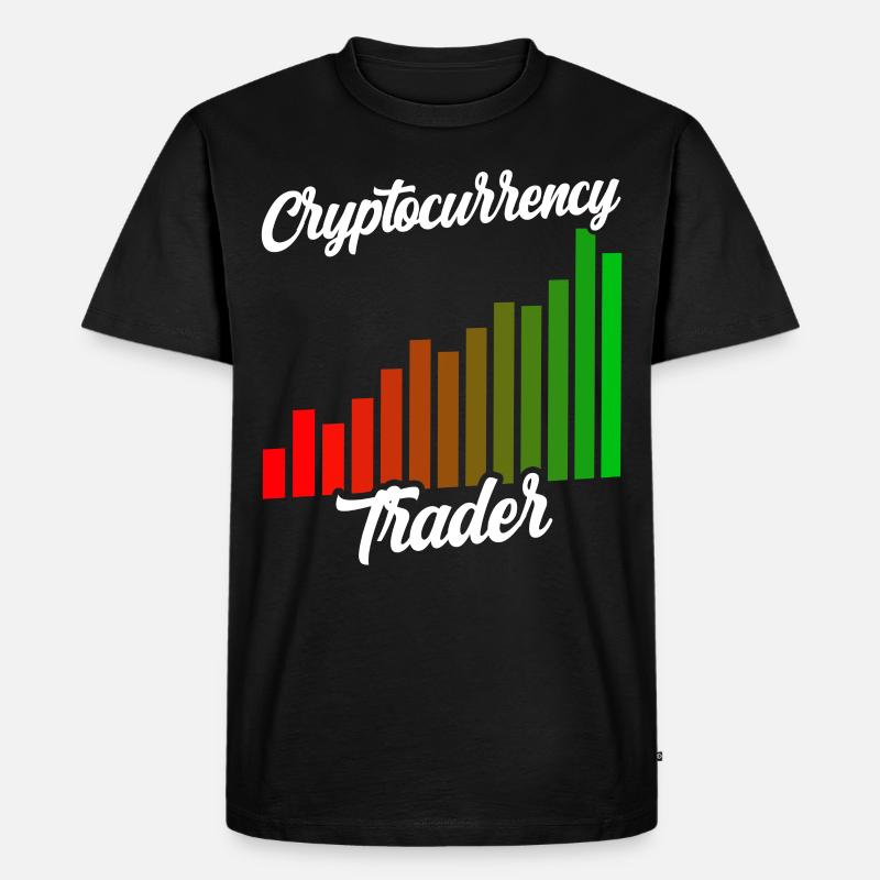 Cryptocurrency Traders Crypto Crypto Trader - Men's Premium Organic T-Shirt - black