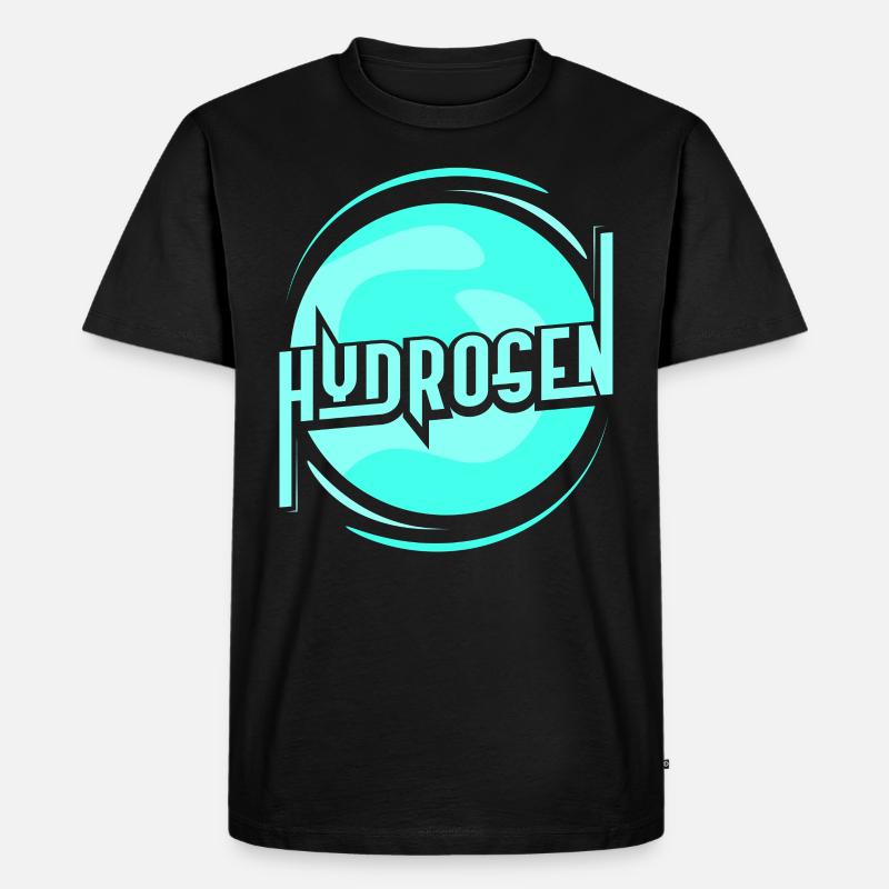 Hydrogène Energie Élément Hydrogène - T-shirt Premium bio Homme - noir