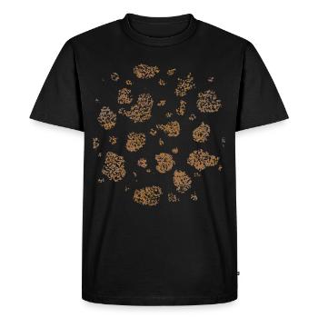 Cow Cow Spots Cow Pattern Costume Replacement Carnival - Men's Premium Organic T-Shirt - black - Front - Nico (187cm)