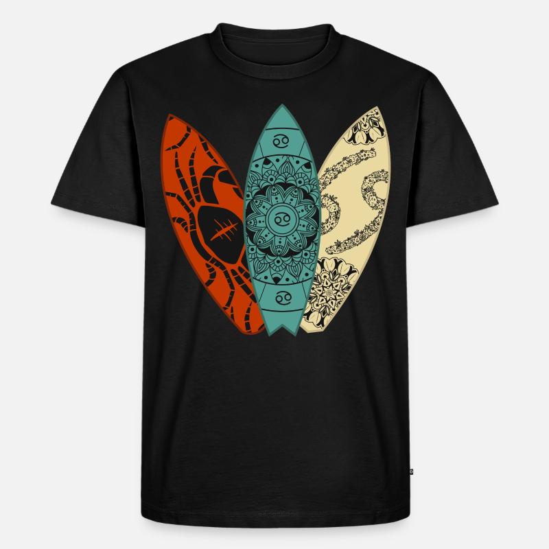 Krebskernkernkernkernkernkernkernkernkernkreis -Su - Männer Premium Bio T-Shirt - Schwarz