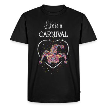 Carnival Carnival Fool Jeck Costume Replacement Fools - Men's Premium Organic T-Shirt - black - Front - Nico (187cm)