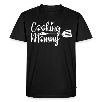 Cuisiner Maman Cuisiner Maman Maman Cuisiner Cuisiner - T-shirt Premium bio Homme - noir - Devant - Nico (187cm)