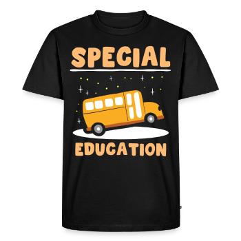 Profession d’éducateur spécialisé Enseignant d’éducation spécialisée Enseignant d’éducation spéciale - T-shirt Premium bio Homme - noir - Devant - Nico (187cm)