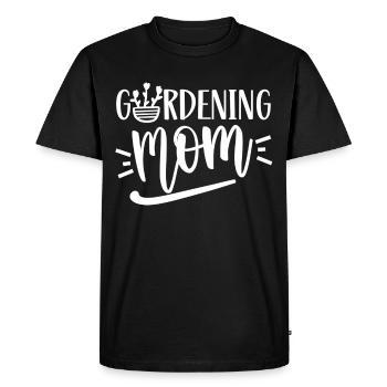 Jardin Mama Mère Jardinier Horticulture - T-shirt Premium bio Homme - noir - Devant - Nico (187cm)