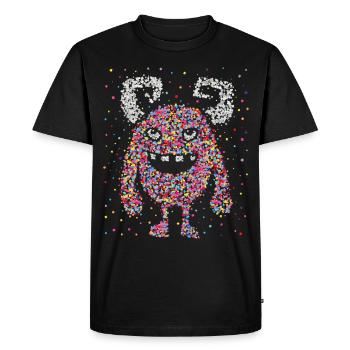 Carnaval Carnaval Confettis Monster Kölle Alaaf - T-shirt Premium bio Homme - noir - Devant - Nico (187cm)
