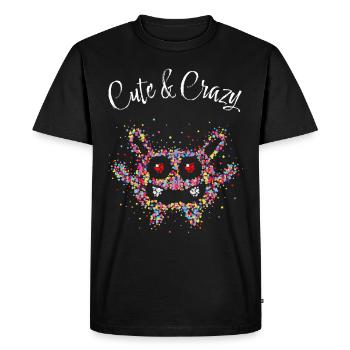 Carnaval Carnaval Confettis Carnaval 5ème saison - T-shirt Premium bio Homme - noir - Devant - Nico (187cm)