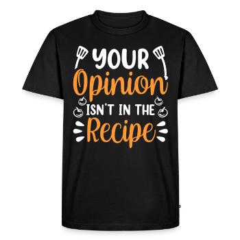 Your opinion is not included in the recipe Mama - Men's Premium Organic T-Shirt - black - Front - Nico (187cm)