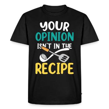 Your opinion is not included in the recipe Mama - Men's Premium Organic T-Shirt - black - Front - Nico (187cm)