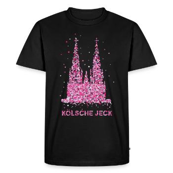 Confettis dans le cœur Carnaval Carnaval Costume Remplacement - T-shirt Premium bio Homme - noir - Devant - Nico (187cm)