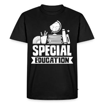 Profession d’éducateur spécialisé Enseignant d’éducation spécialisée Enseignant d’éducation spéciale - T-shirt Premium bio Homme - noir - Devant - Nico (187cm)