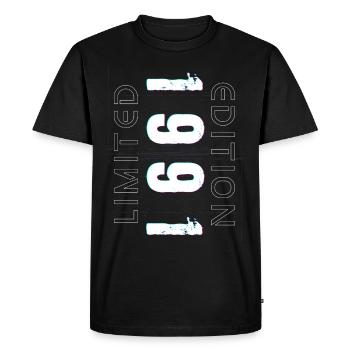 Édition Limitée Année de Naissance 1991 Cadeau Hommes - T-shirt Premium bio Homme - noir - Devant - Nico (187cm)