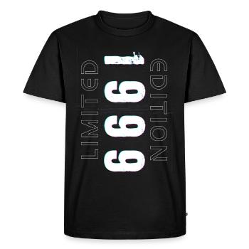 Édition Limitée Année de Naissance 1999 Cadeau Hommes - T-shirt Premium bio Homme - noir - Devant - Nico (187cm)
