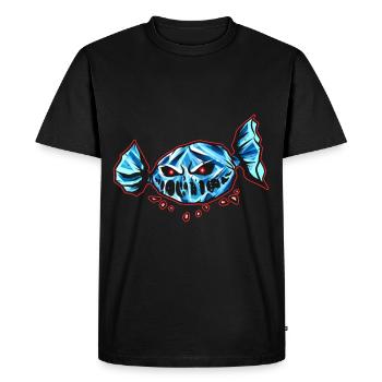 Evil Sweet Demon Candy Halloween - T-shirt Premium bio Homme - noir - Devant - Nico (187cm)