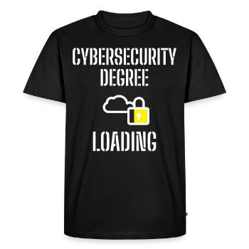 Cybersecurity - IT Security Computer Scientists - Men's Premium Organic T-Shirt - black - Front - Nico (187cm)