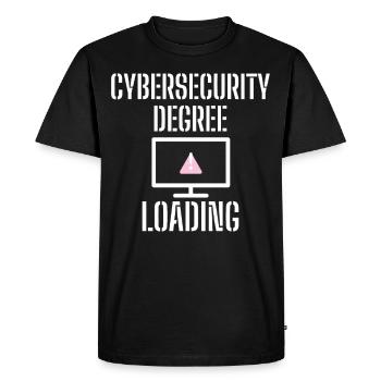 Cybersecurity - IT Security Computer Scientists - Men's Premium Organic T-Shirt - black - Front - Nico (187cm)
