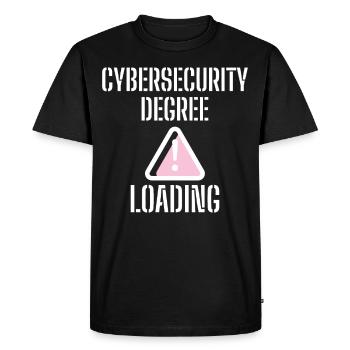 Cybersecurity - IT Security Computer Scientists - Men's Premium Organic T-Shirt - black - Front - Nico (187cm)