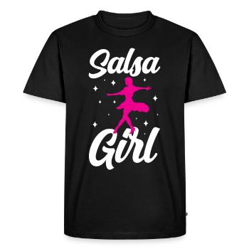 Salsa Girls Danseurs Danseurs Danse Hobby - T-shirt Premium bio Homme - noir - Devant - Nico (187cm)