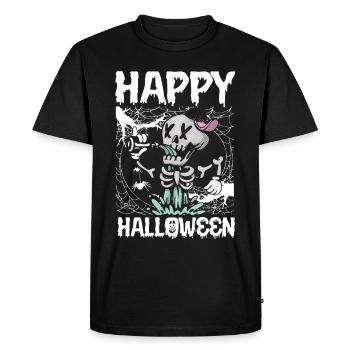 Halloween Costume Pumpkin Attack Cauchemar - T-shirt Premium bio Homme - noir - Devant - Nico (187cm)