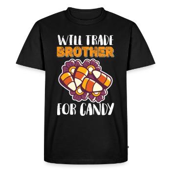 Sorcière Reine Halloween Party Cauchemar Sorcières effrayantes - T-shirt Premium bio Homme - noir - Devant - Nico (187cm)