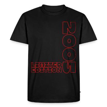 18 ANS 18E ANNIVERSAIRE ÉDITION LIMITÉE 2005 - T-shirt Premium bio Homme - noir - Devant - Nico (187cm)