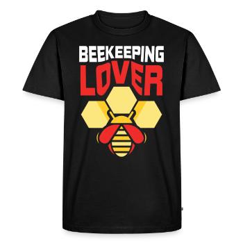 Beekeeping lover Beekeeping Beekeepers Beekeepers - Men's Premium Organic T-Shirt - black - Front - Nico (187cm)