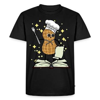 Cadeau d’anniversaire Fantasy Peanut Cook Kids - T-shirt Premium bio Homme - noir - Devant - Nico (187cm)