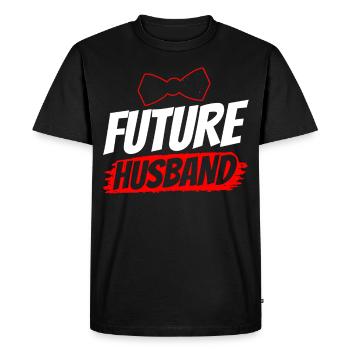 Future Husband Wedding Groom Party - T-shirt Premium bio Homme - noir - Devant - Nico (187cm)