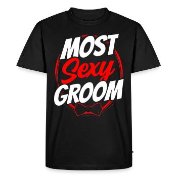 Sexy Groom Wedding Dictons Wedding Party - T-shirt Premium bio Homme - noir - Devant - Nico (187cm)