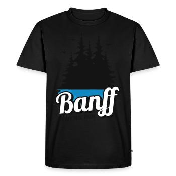 Banff Camping National Park Alberta Canada Souveni - T-shirt Premium bio Homme - noir - Devant - Nico (187cm)