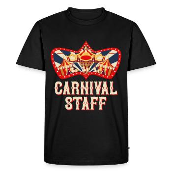 Carnival Personal Circus Birthday Outfit Celebration - Men's Premium Organic T-Shirt - black - Front - Nico (187cm)