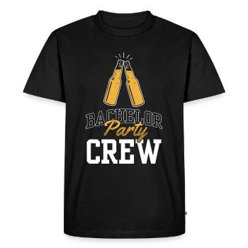 Équipe Bachelor Party Bachelor - T-shirt Premium bio Homme - noir - Devant - Nico (187cm)
