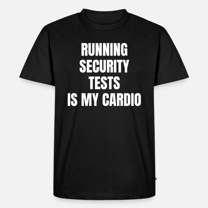 Cybersecurity - IT Security Computer Scientist - Men's Premium Organic T-Shirt - black