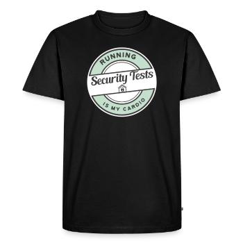 Cybersecurity - IT Security Computer Scientist - Men's Premium Organic T-Shirt - black - Front - Nico (187cm)
