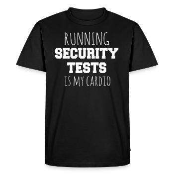 Cybersecurity - IT Security Computer Scientist - Men's Premium Organic T-Shirt - black - Front - Nico (187cm)